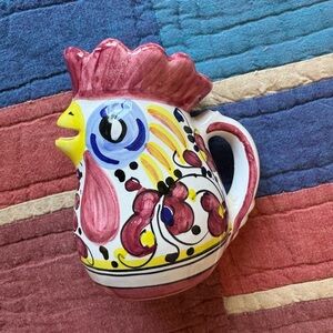 Italian rooster / chicken creamer